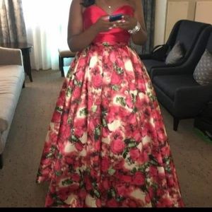 Women's Heart Shaped Custom Fitted Prom Dress